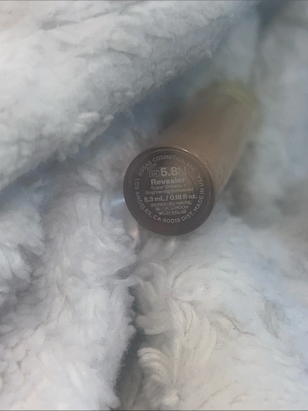 Kosas Concealer Tube in Beige with Yellow Cap